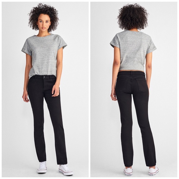 DL1961 Denim - DL1961 Coco Curvy Straight Mid Rise Jeans Hail 30